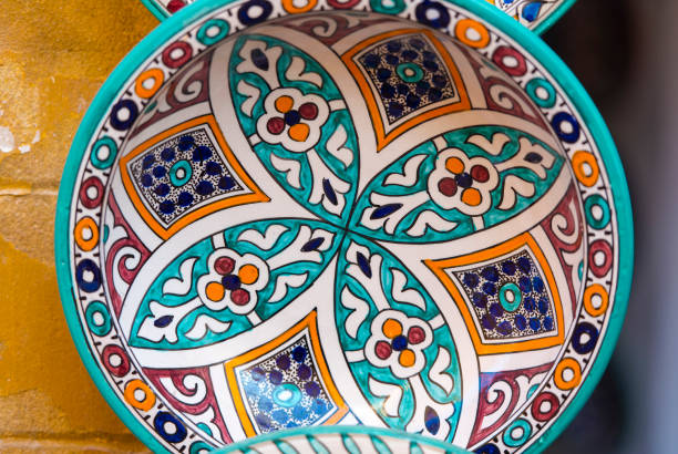 istock Traditional Moroccan market with souvenirs 908255414