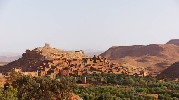 istock berberian town in Atlas Mountains 908256334