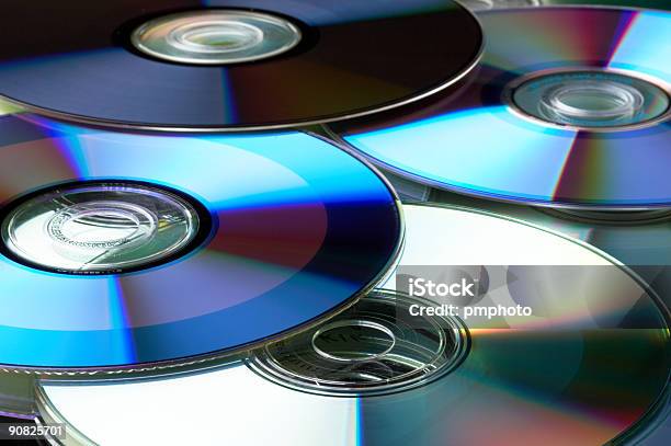 Wiele Dvd - zdjęcia stockowe i więcej obrazów Abstrakcja - Abstrakcja, Bez ludzi, Bliskie zbliżenie