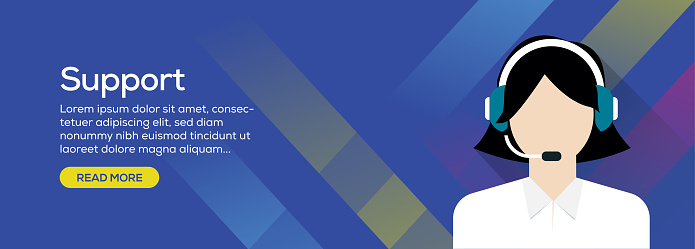 Support Thumbnail Image Support Web Banner Stock Illustration - Download Image Now - Support ...