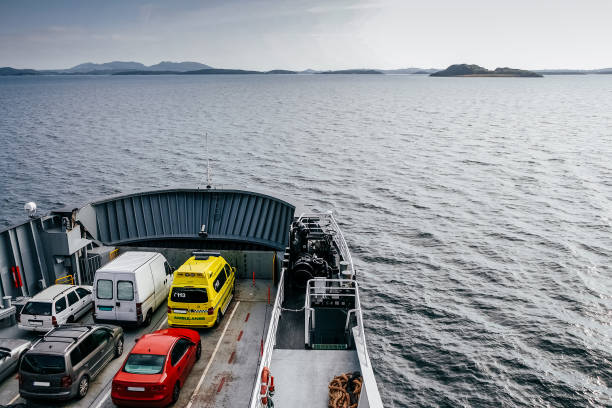 Ferry that transports cars, Norway