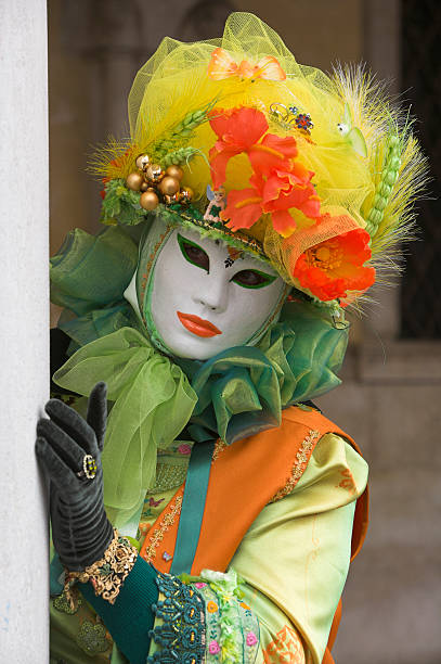 istock Colorful female mask at carnival in Venice (XXL) 90826764