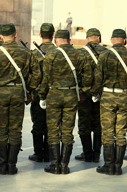 istock soldiers on the parade 90826894