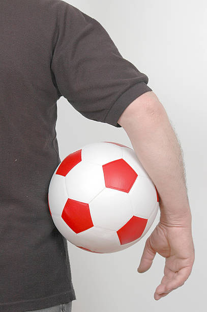 istock With football in hand 90827566