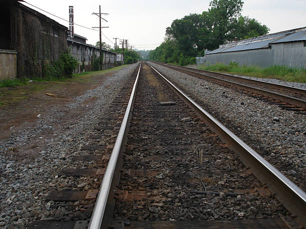 istock Railroad Tracks South Bound 605 90828253