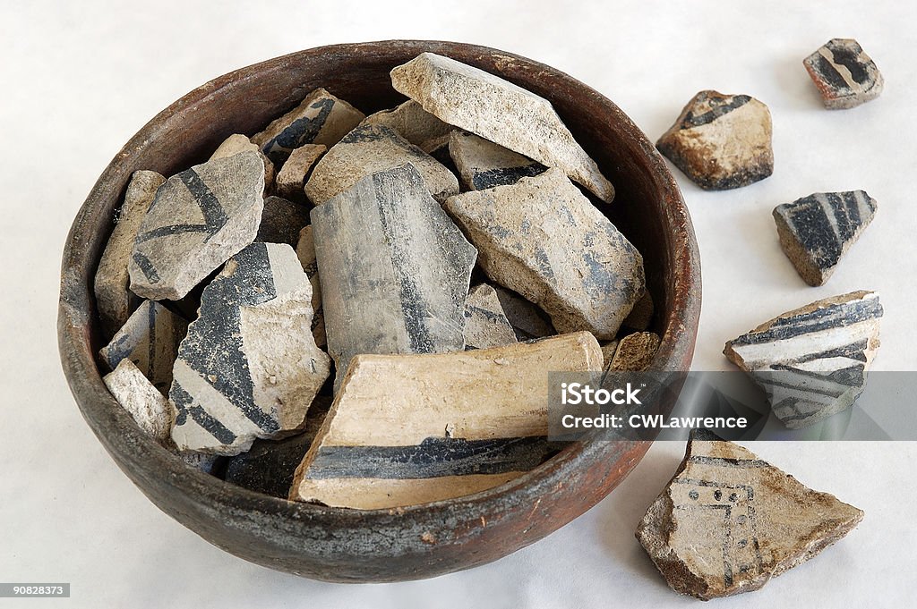 원어 칠레식 도자기 - 로열티 프리 고대 유물 스톡 사진