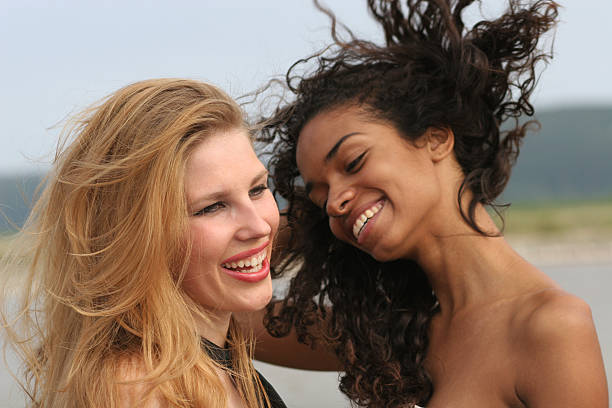 istock Girls with smile 90828487