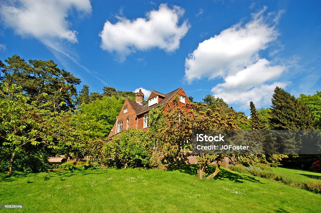 Englische Landhaus II - Lizenzfrei Ahorn Stock-Foto