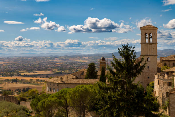 istock Landscape of Assisi 908289320