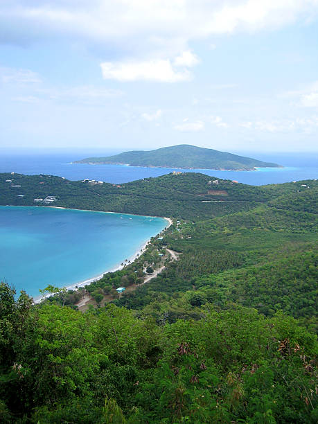 istock Aerial View of Magens Bay, St. Thomas 90829271