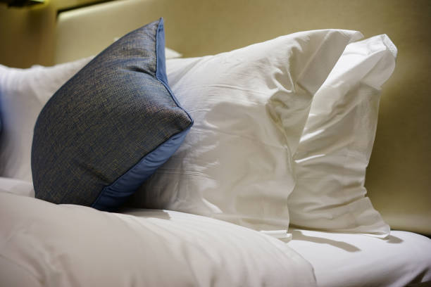 istock Elegant and comfortable bedroom interior 908293278