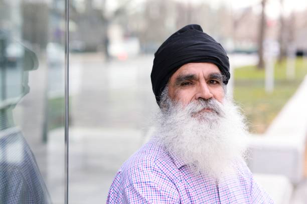 istock Portrait of older Sikh man 908293770