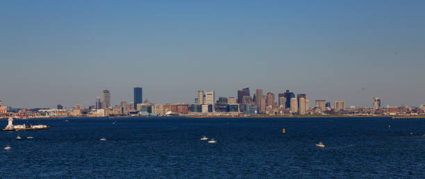 istock Skyline of Boston from the Sea 908295644