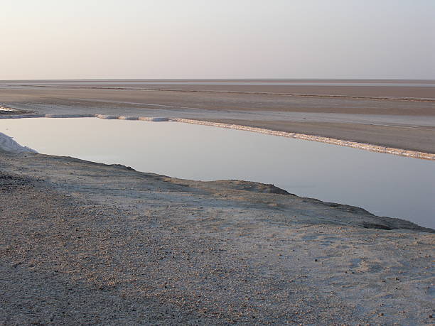 istock Salt-lake in Tunisia 90829597
