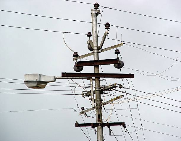 istock street light, telephone power pole 90830552