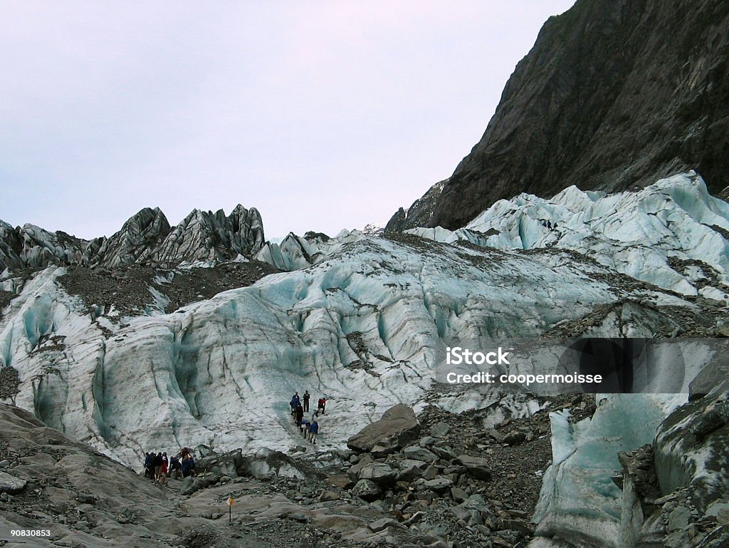 Franz Josef Glacier, Nouvelle-Zélande - Photo de Bleu libre de droits