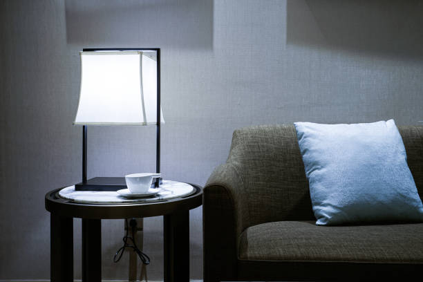 istock Elegant and comfortable bedroom interior 908313966