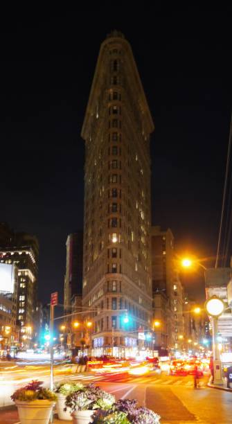istock Flatiron Building at Night, New York 908314028