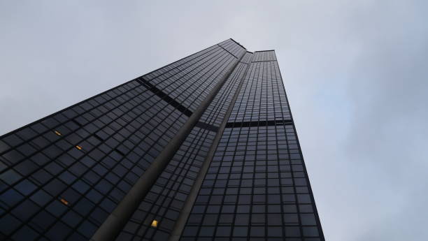 istock Austere skyscraper in Paris, France 908314036