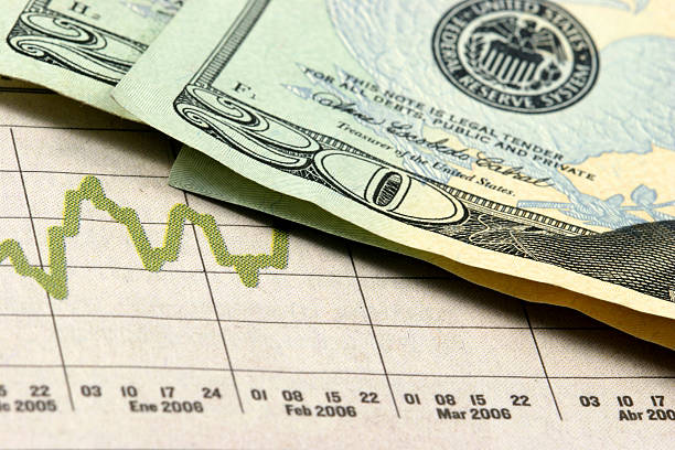 istock Close up look of markets various bills 90831447