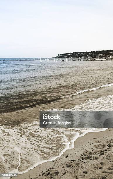 Antibes Stock Photo - Download Image Now - Bay des Anges, Bay of Water, Beach