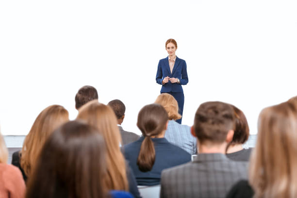 istock Business team having meeting at office space 908317162