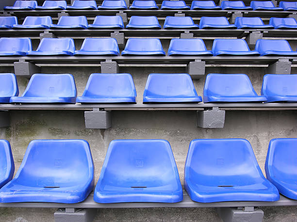 istock Football Stadium Chairs 90831906