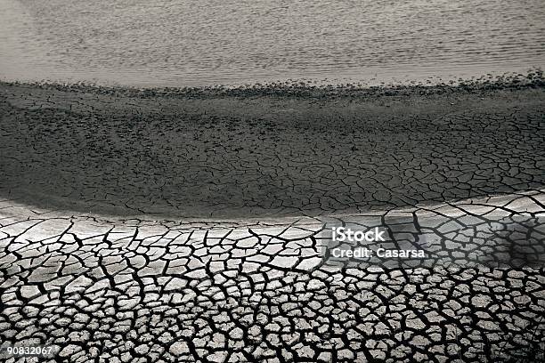 Fango Secco - Fotografie stock e altre immagini di Acqua - Acqua, Astratto, Calore - Concetto