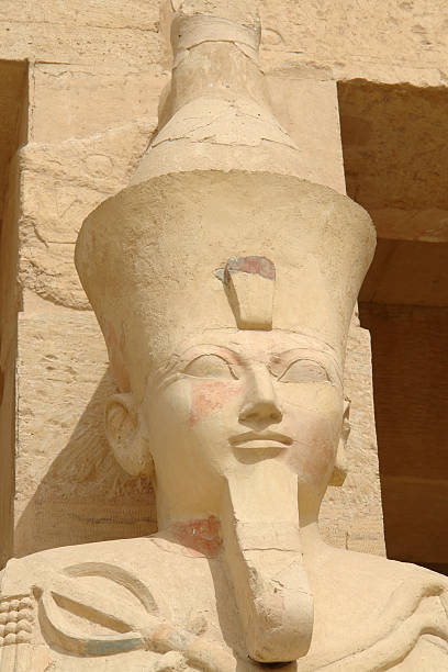 istock Statue in temple of Hatshepsut 90832893