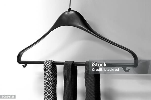 Trzy Neckties - zdjęcia stockowe i więcej obrazów Akcesorium osobiste - Akcesorium osobiste, Bez ludzi, Czarno biały