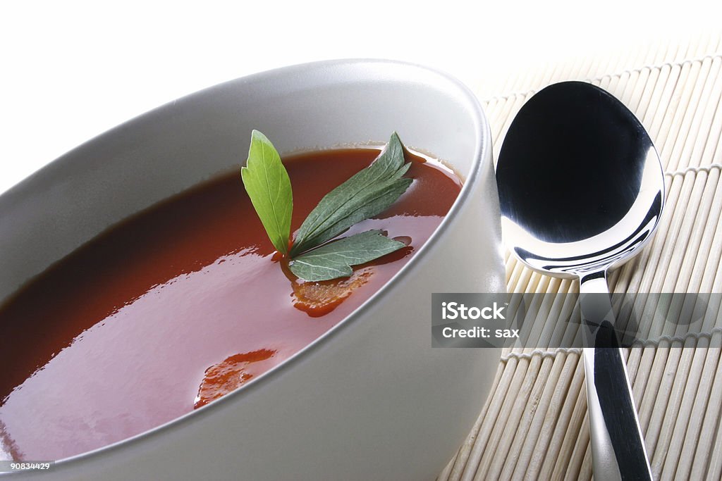 Zupa pomidorowa - Zbiór zdjęć royalty-free (Bez ludzi)
