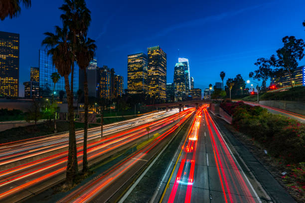 istock Los Angeles and Evening Traffic 908344550