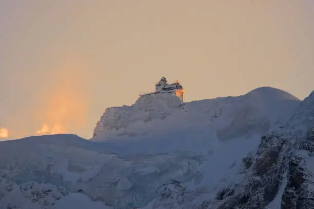 Photo of View of the ski resort Jungfrau Wengen