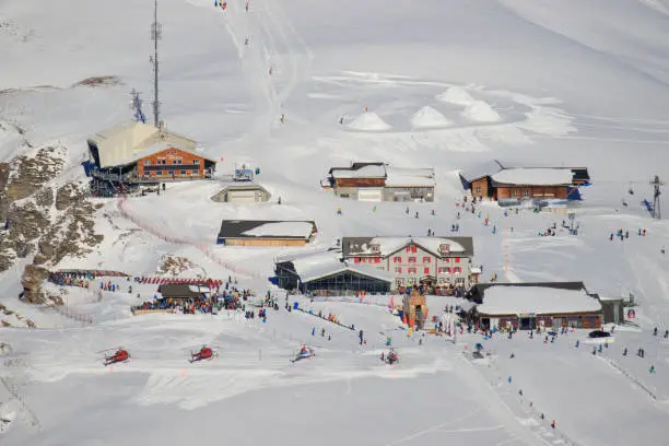 Photo of View of the ski resort Jungfrau Wengen