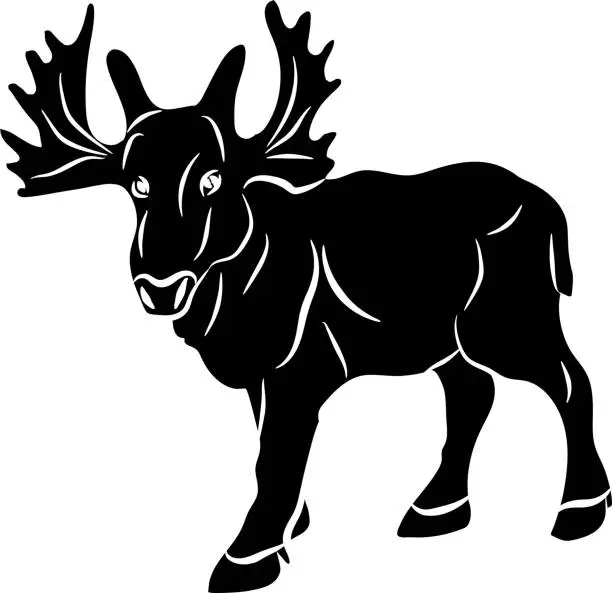 Vector illustration of Elk vector