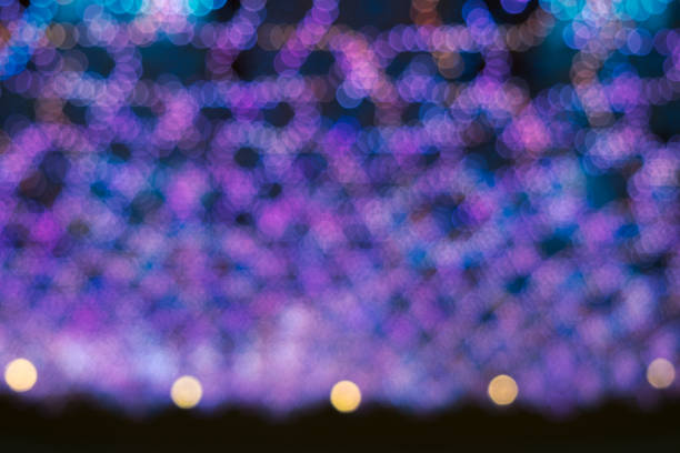istock Abstract Colorful Blurred City Lights. Bokeh Background. 908363492