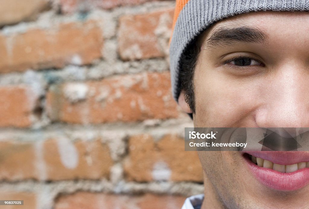 Lächelnden junger Mann - Lizenzfrei Cool und Lässig Stock-Foto