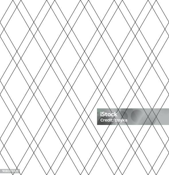 Rectangular Diamond Pattern Texture Seamless Diamonds Pattern Geometric Lattice Texture Stock Illustration ...