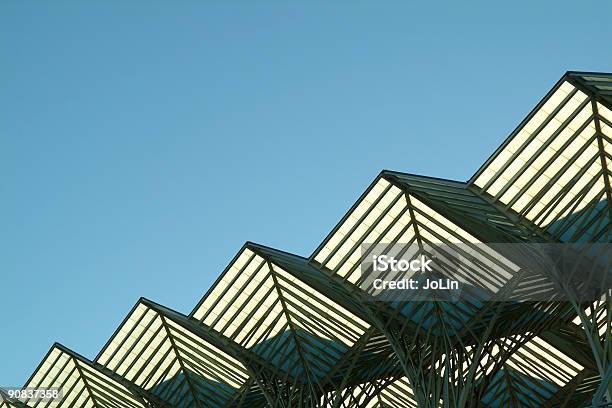 Diagonale Di Struttura In Acciaio - Fotografie stock e altre immagini di Architettura - Architettura, Indiana, Acciaio