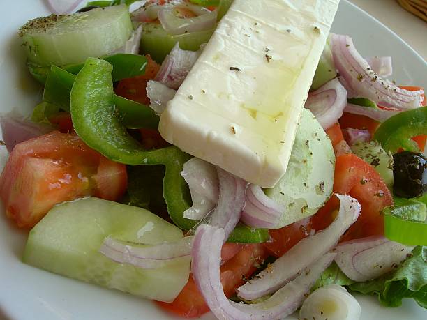 Greek Salad 03 stock photo