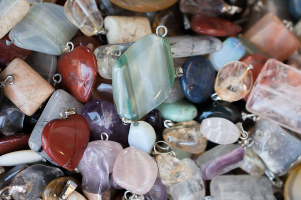 istock natural mineral gemstones as a necklace 908385706