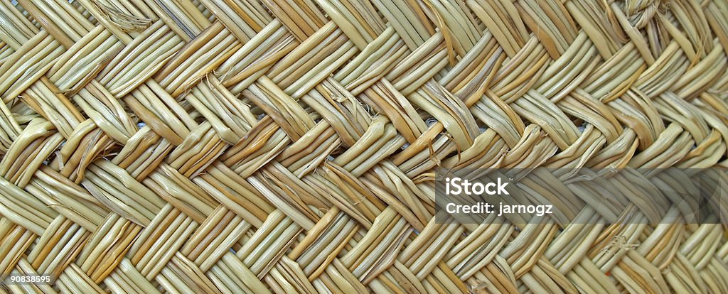 Textura de um tecido de cordão de relva cesto - Royalty-free Fazer Foto de stock