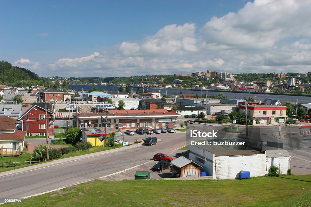 Des paysages urbains - Photo de Chicoutimi libre de droits