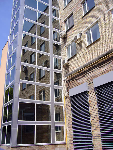 Office building in Kiev (Ukraine) stock photo