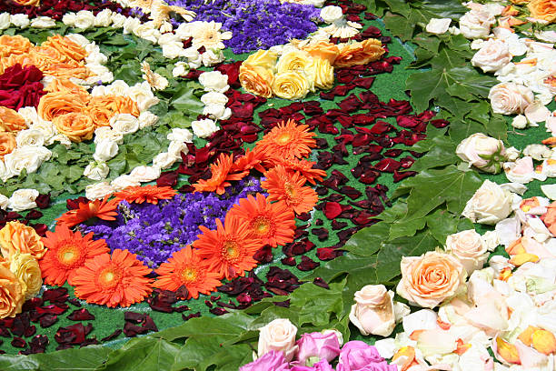 istock Shrine of flowers 90839706