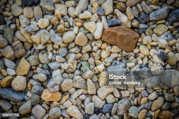 Small Stone Gravel Background Texture Multicolor Gravel Textures Mix Color Of Gravel Texture For Background Stock Photo - Download Image Now