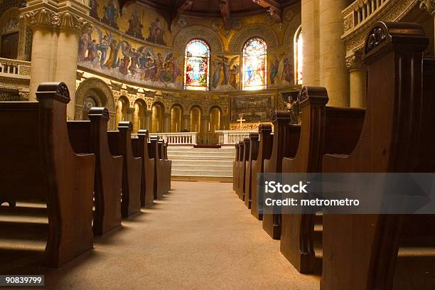 Church Stock Photo - Download Image Now - Aisle, Altar, Catholicism