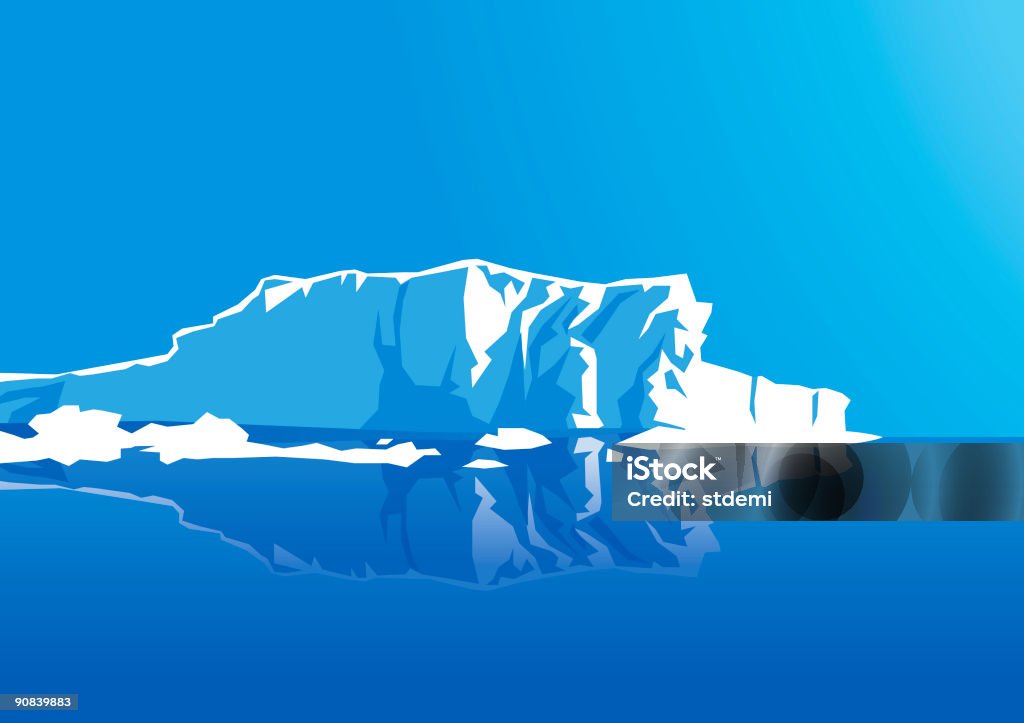 Icebergue - Royalty-free Clima polar Ilustração de stock