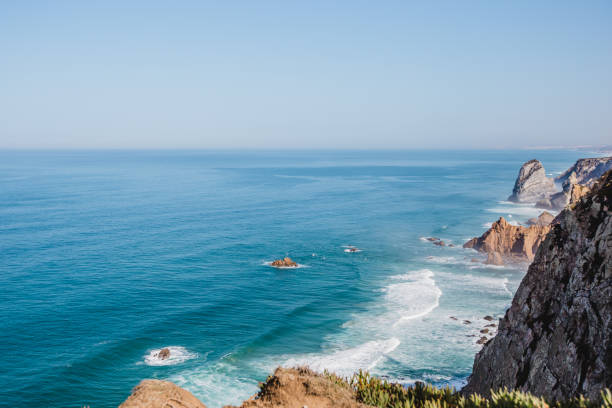 istock famous lighthouse ocean portugal 908405782
