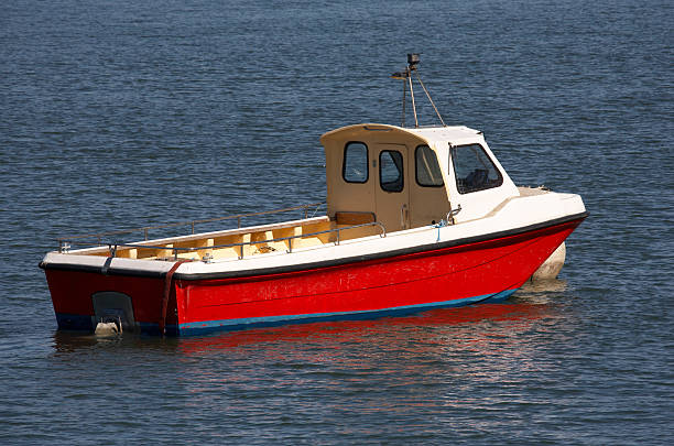 istock small wooden motor boat 90840637